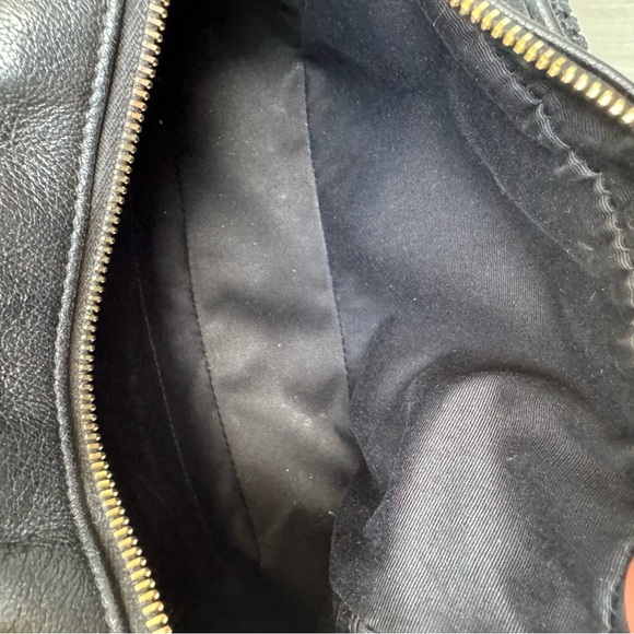 Saint Laurent YSL Raffia Lou Camera Bag in Black - Picture 6 of 9